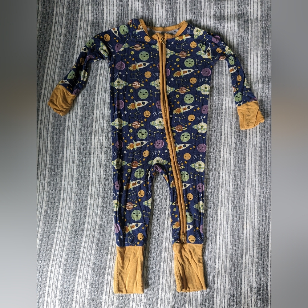 Emerson Space-Themed Kids One Piece